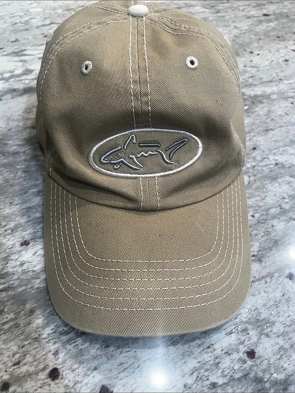 Greg Norman Shark Embroidered Logo Hat